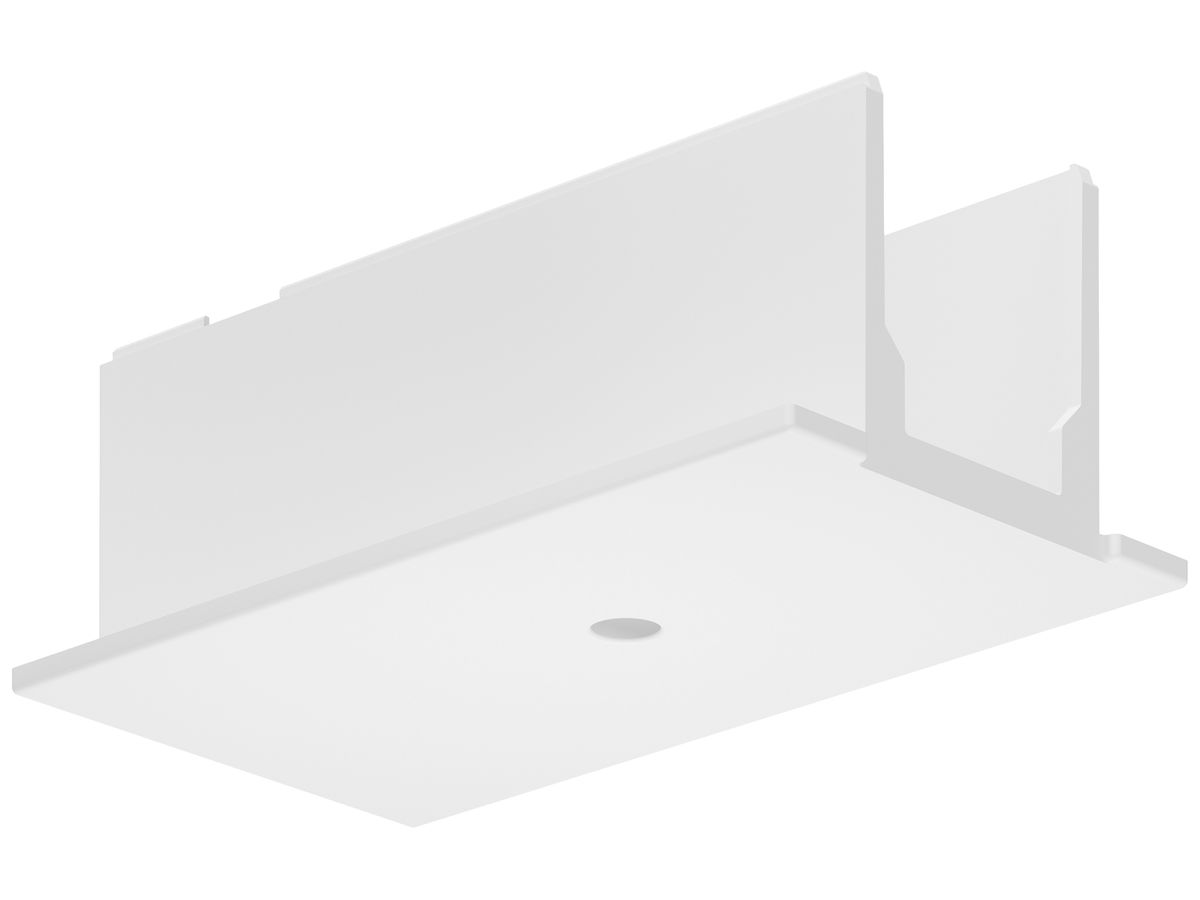 EB-Blindabdeckung Sylvania OneTrack Endeinspeiser Polycarbonat 95×31mm weiss