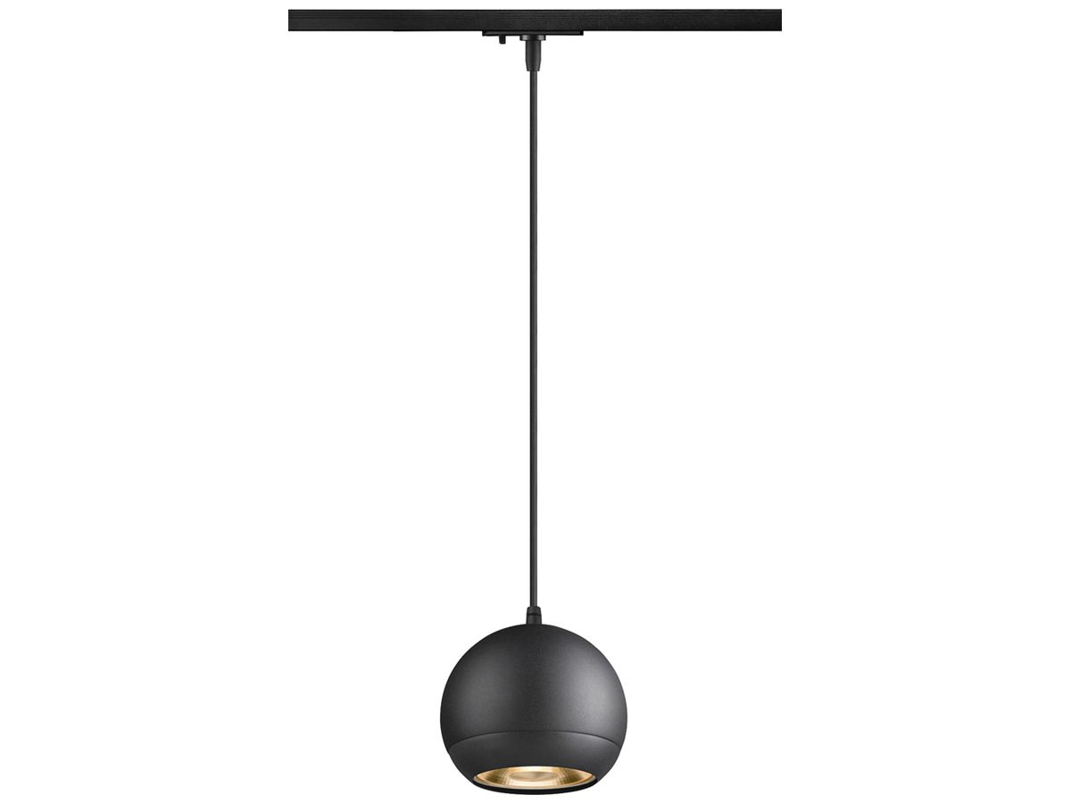 Pendelleuchte SLV LIGHT EYE 150 AD1PH GU10 1×13W DIM Ø150mm schwarz