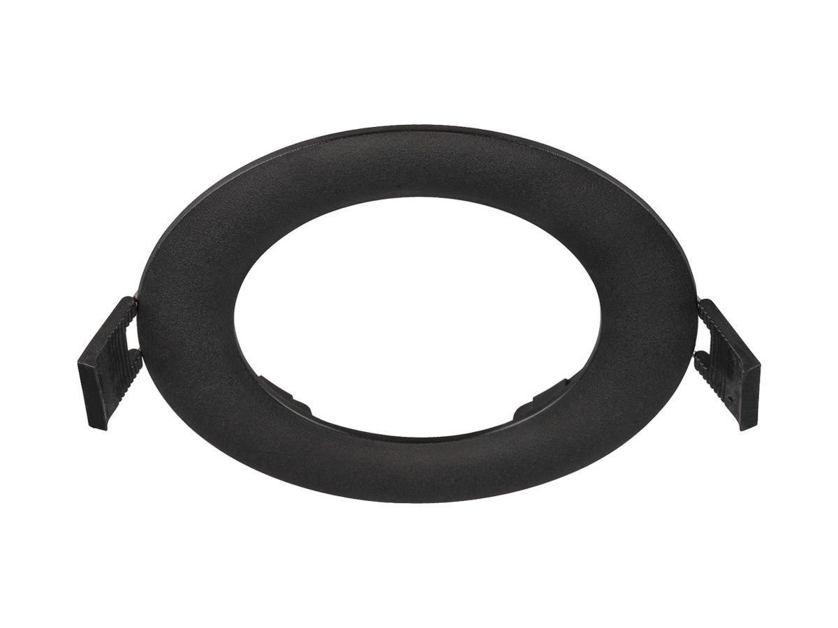 Einbaurahmen SLV DOWNLIGHT100 Kunststoff Ø106mm schwarz
