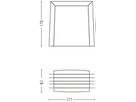 Wandleuchte Philips Shades E27 1×42W IP44 grau