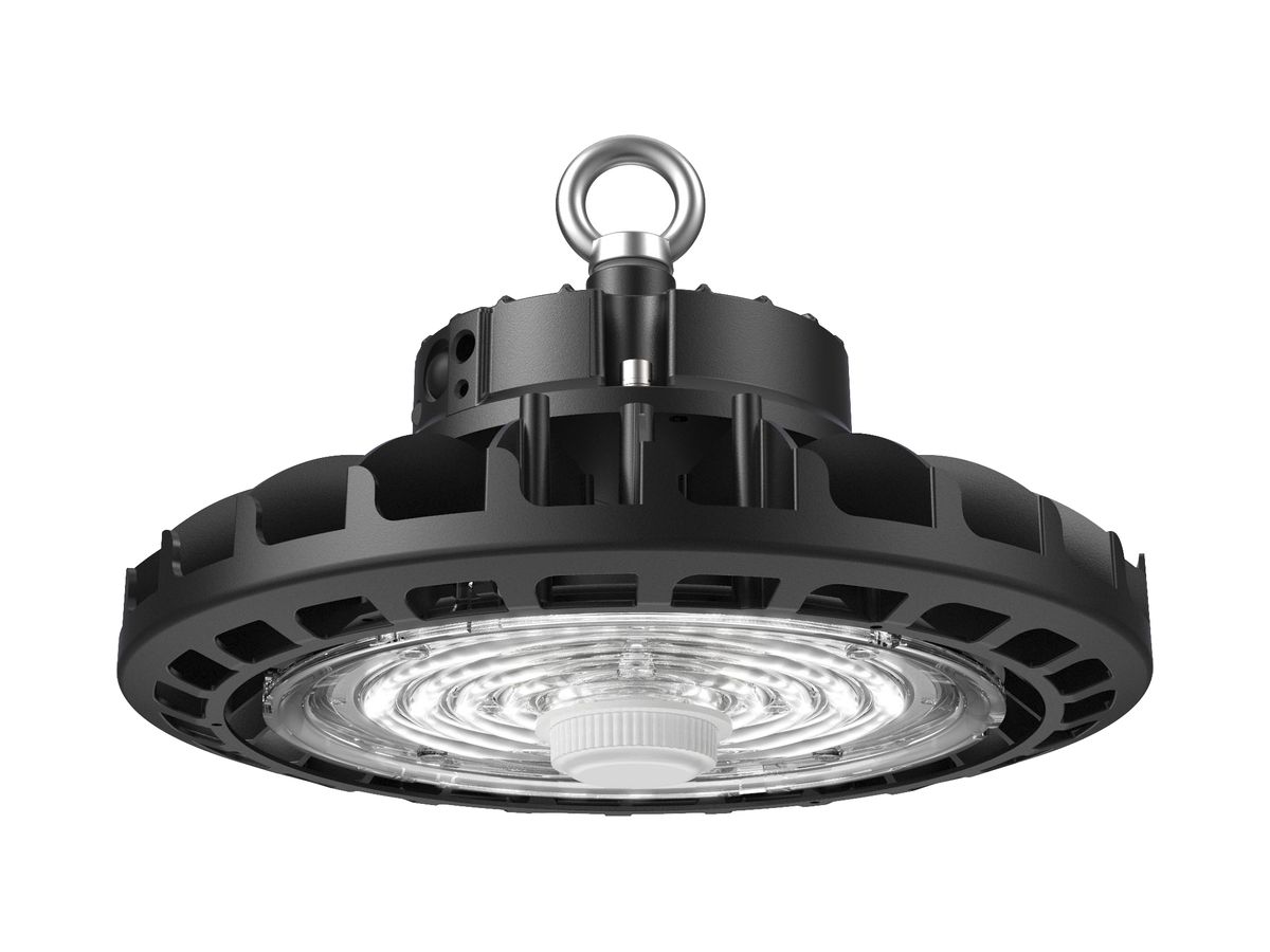LED-Hallenstrahl.DOTLUX LIGHTSHOWERsmart 200W 31900lm 840 IP65 90° 1-10V Ø341 sz