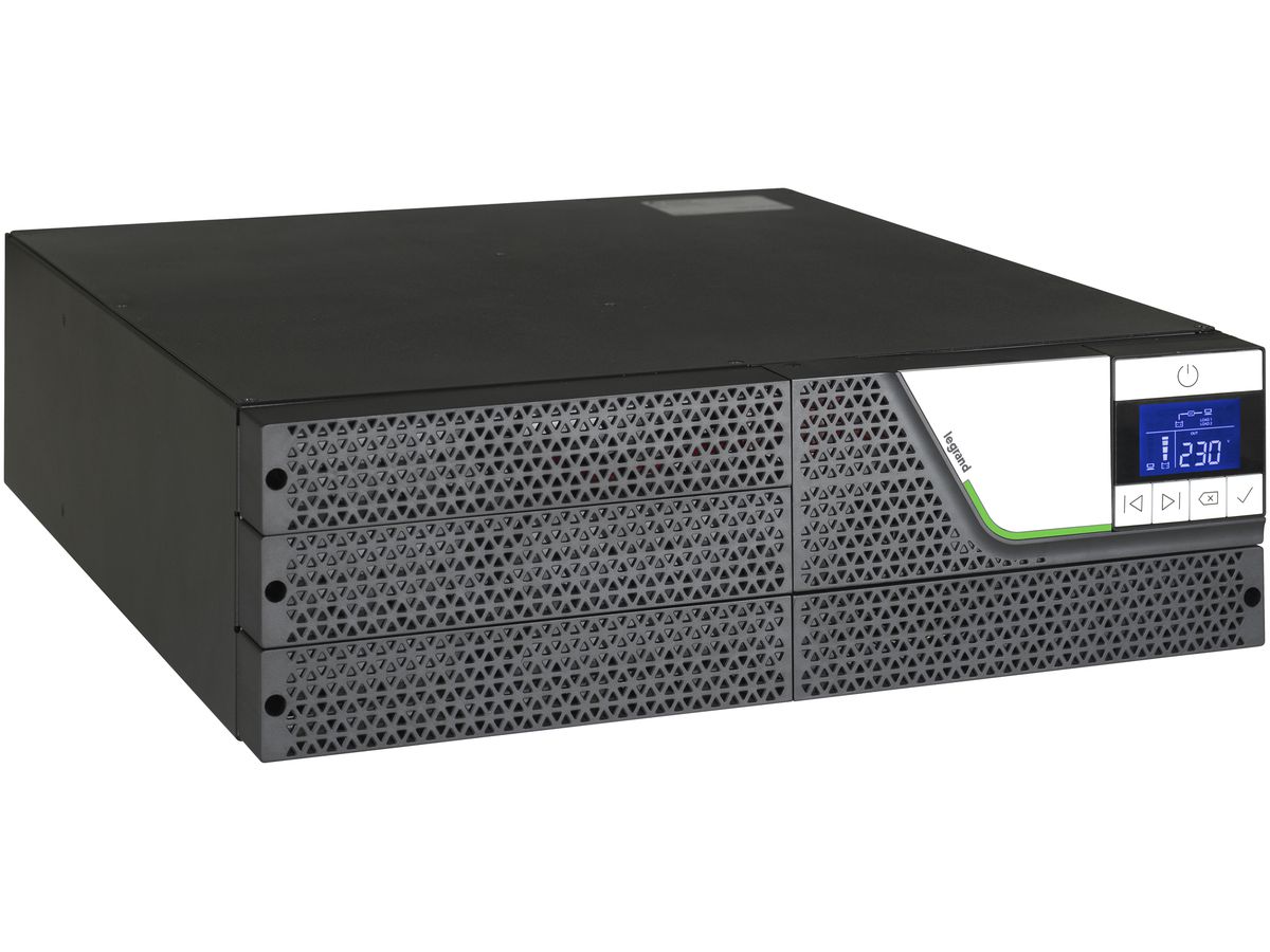 USV-Anlage Legrand KEOR SPE 19" Rack 3U, 1L/1L, 3000VA/2700W, 3min à 100%