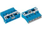Stecker WAGO 5L PE 2×0.5…4 blau
