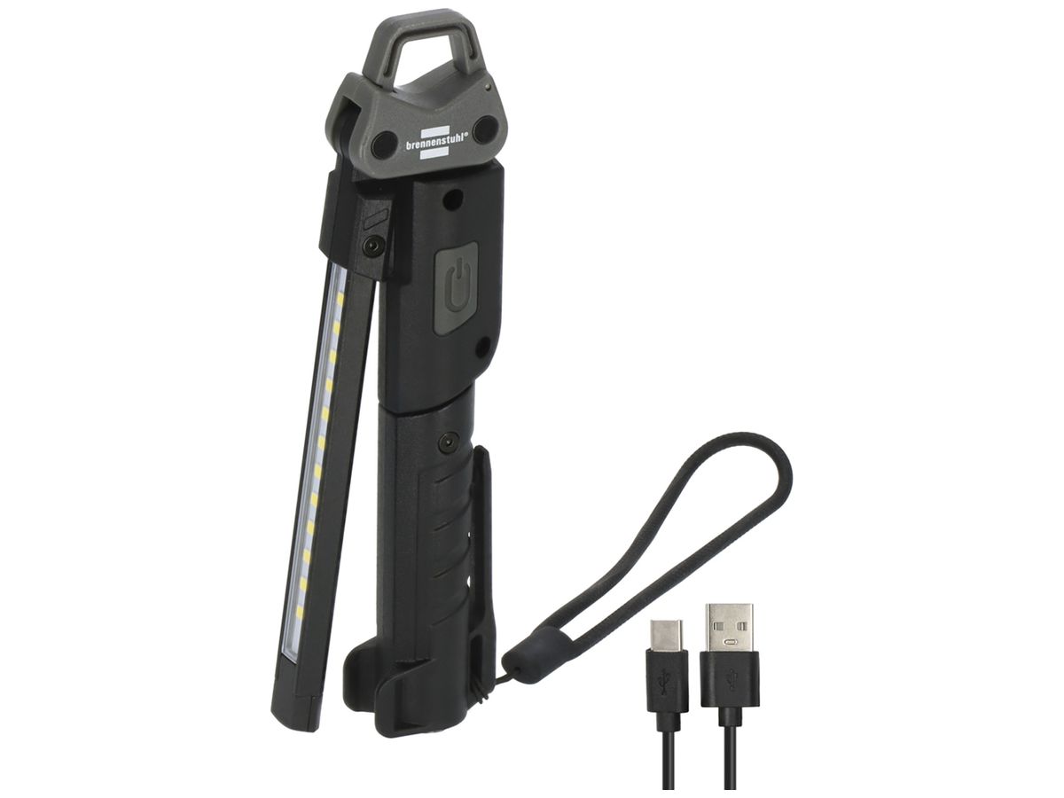 LED-Handleuchte HL 400 AC 3.7V IP20 3W 400lm 6500K Schalter 160×20mm