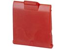 Staubschutzklappe H-LINE M, für Patchpanel, rot, 10 Stück
