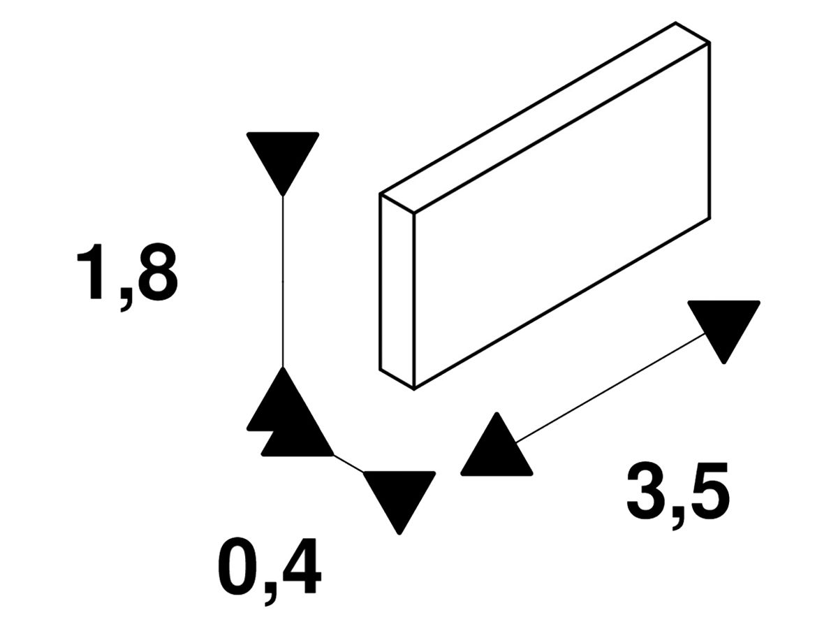 Endkappe SLV für 1-Phasen AP-Stromschiene, schwarz, 2 Stück