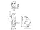 Steckdose 7570 3L 16A 250V