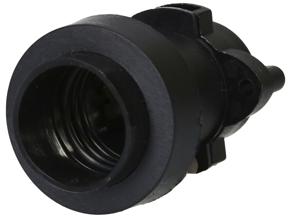 Illuminationsfassung MH E27 40W für Illumination-Flachkabel schwarz