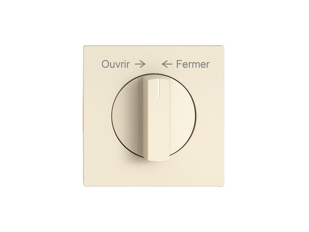 Montageset EDIZIO.liv SNAPFIX® f.Drehschalter m.Griff Ouvrir → ← Fermer cr