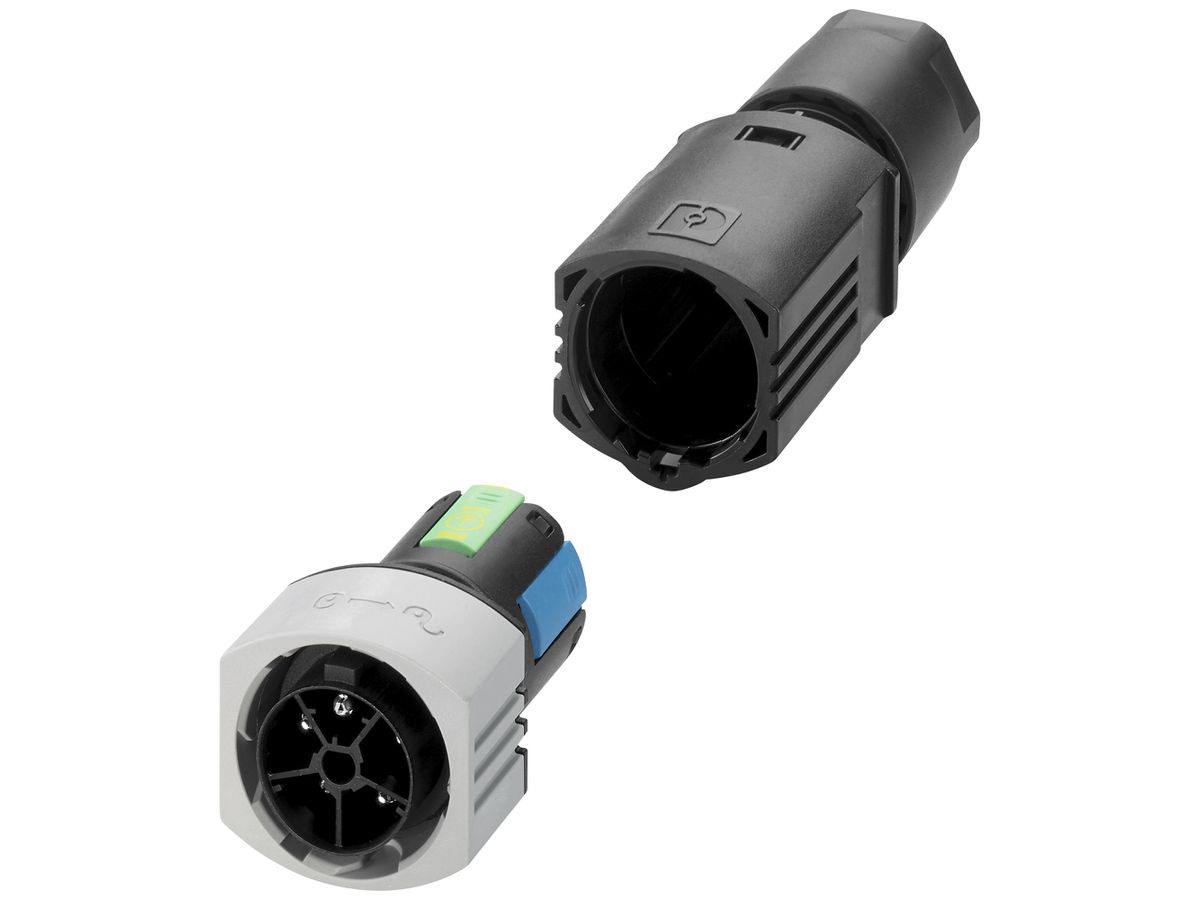 Steckverbinder PX IPD PL Stecker 5P 17.5A 600V 0.5…2.5mm² sz IP66 Kodierung P