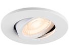 LED-Downlight SLV UNIVERSAL MOVE 5W 690lm 2700…6500K MB DIM Ø68 weiss