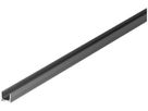 AP-Profil SLV GRAZIA 10, standard gerillt 2m schwarz
