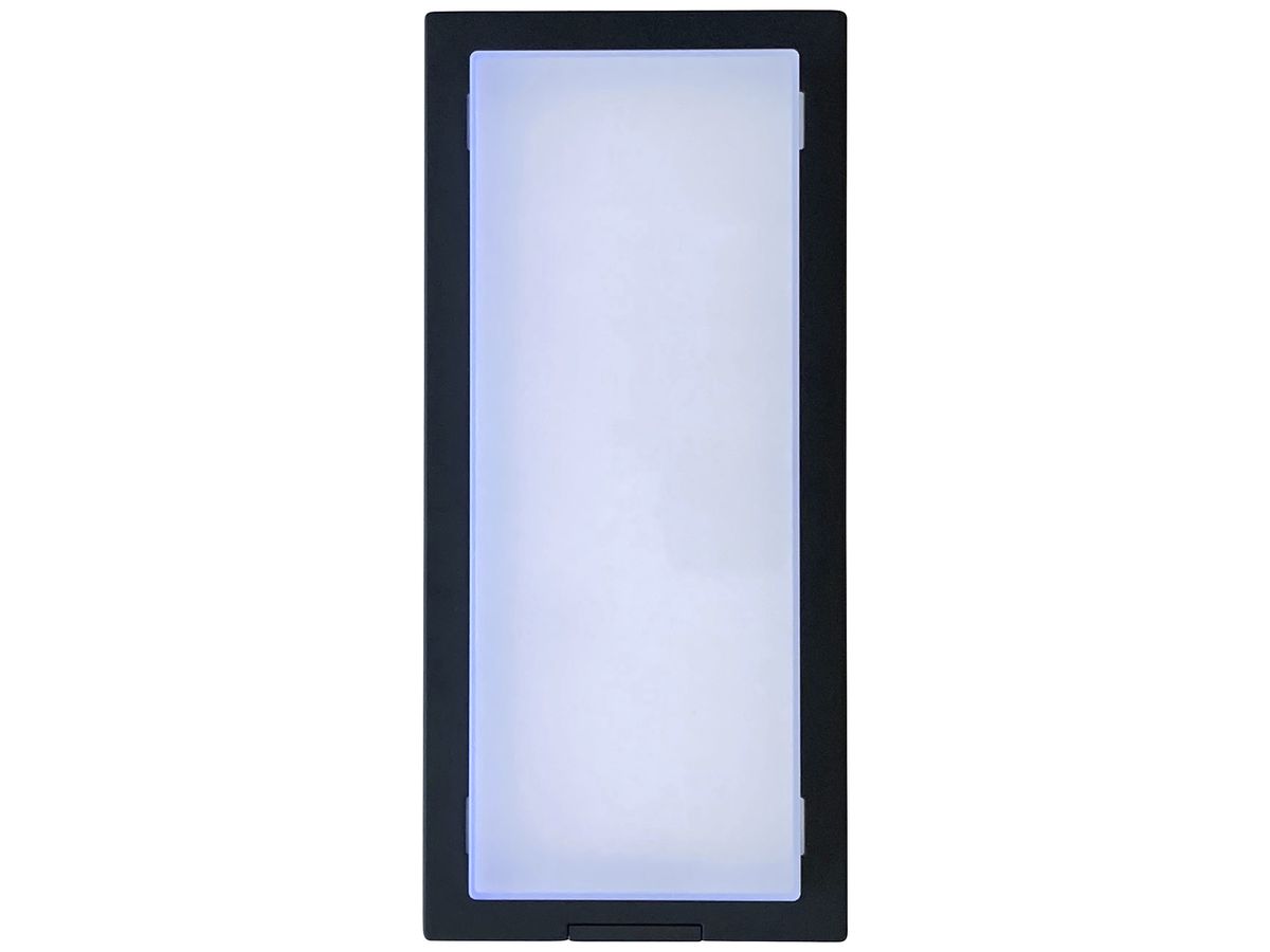 LED-Wandleuchte Z-Licht LongLED 4.5W 500lm 3000K IP65 260×120mm anthrazit