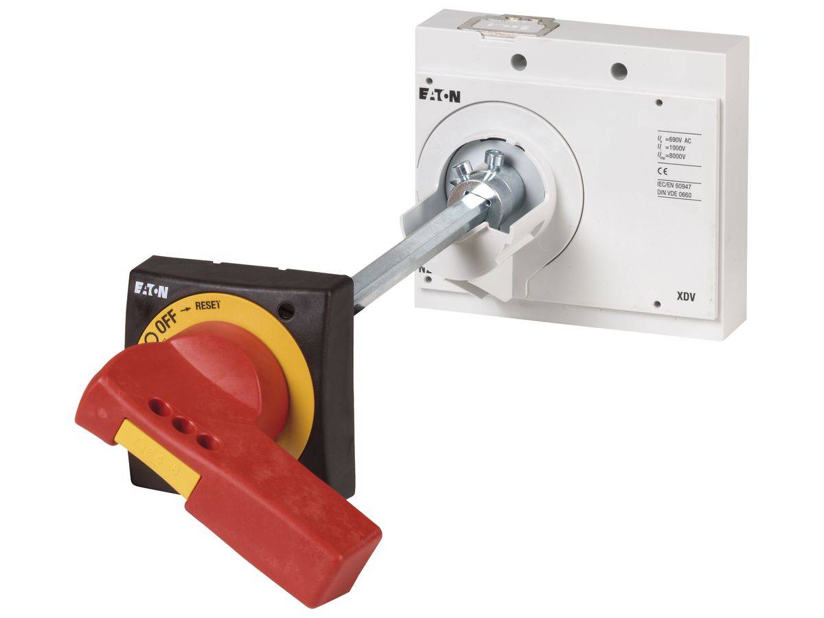 Drehgriff ETN NZM4-XTVDVR abschliessbar rot/gelb