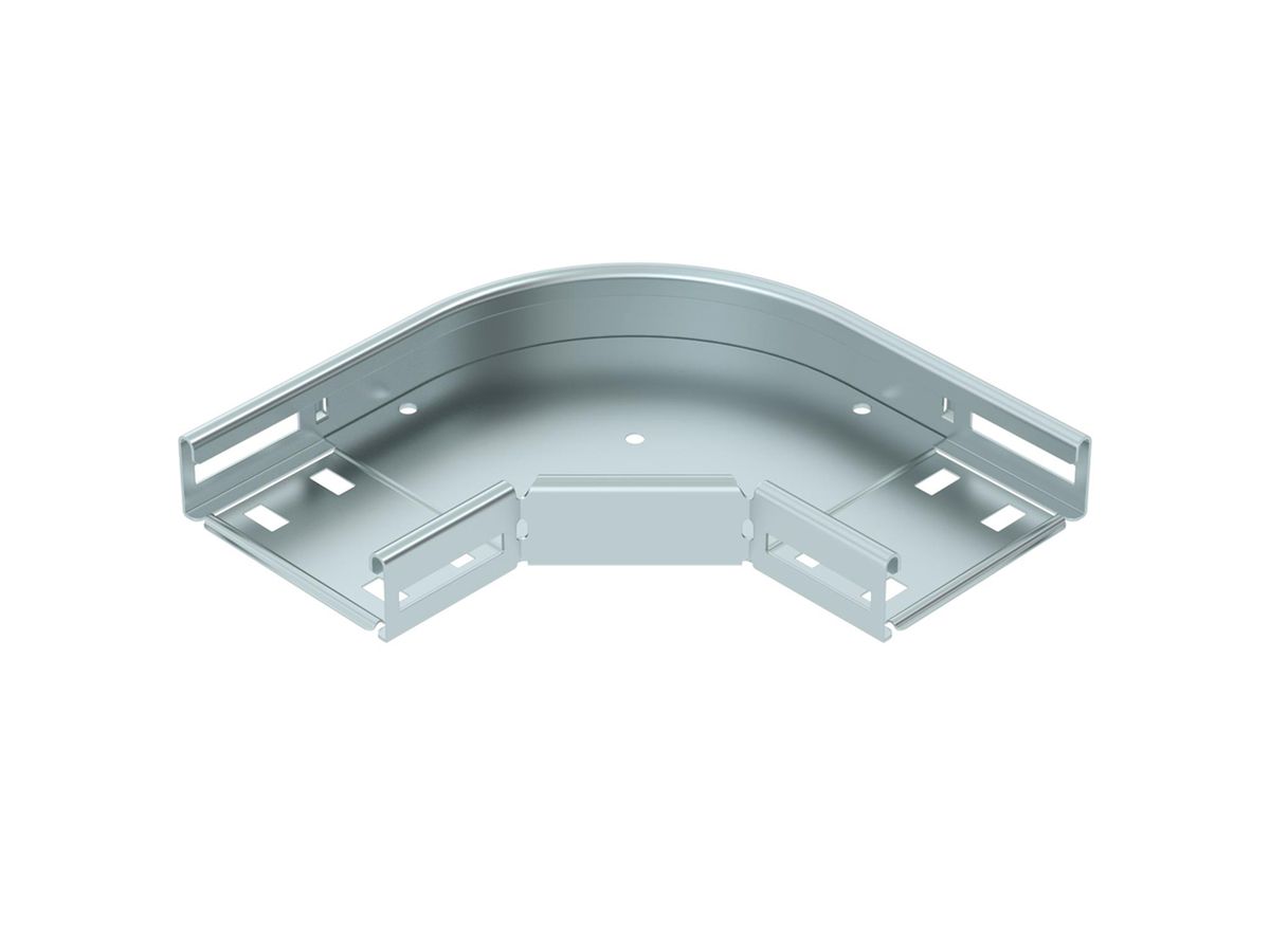 Bogen BET RB 90° 35×100mm Stahl bandverzinkt