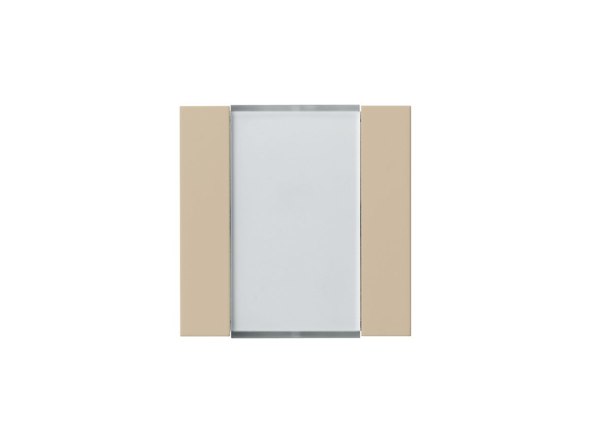 Frontset Hager kallysto 2×KNX beige