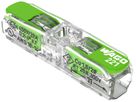 Verbindungsklemme WAGO Green Range 2L 0.34…4mm² mit Hebel gn Transparent