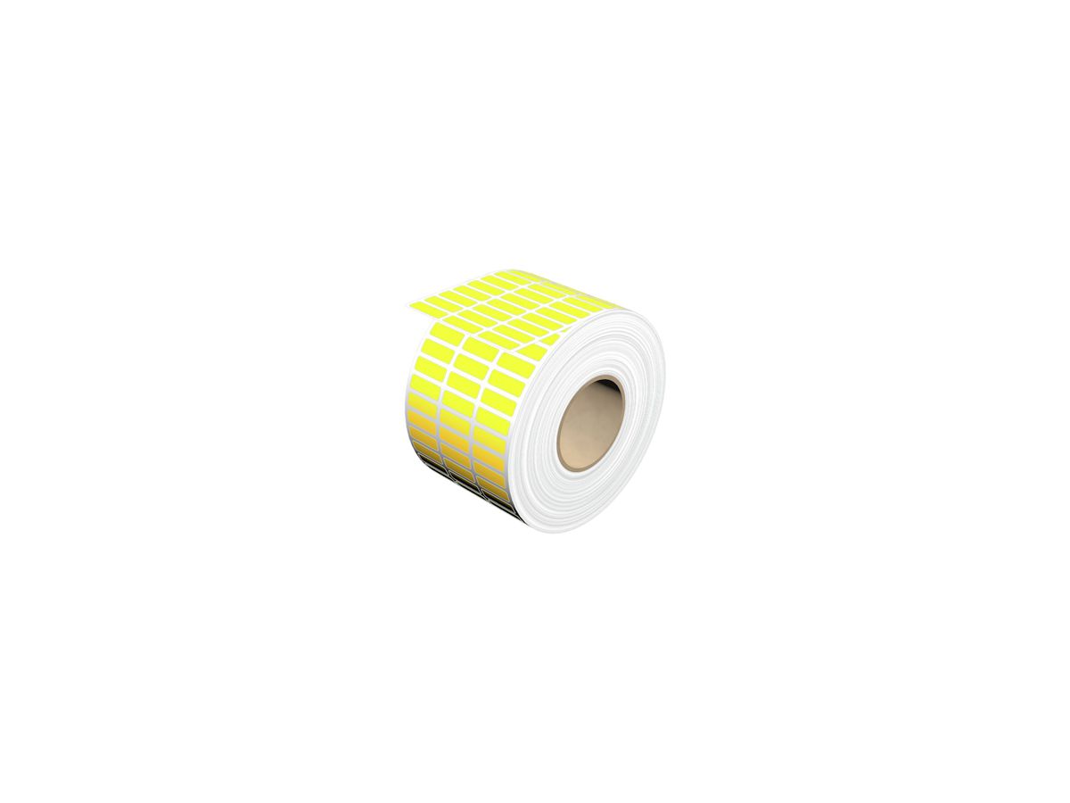 Etikette Weidmüller THM MT30X selbstklebend 18×6mm Polyester gelb