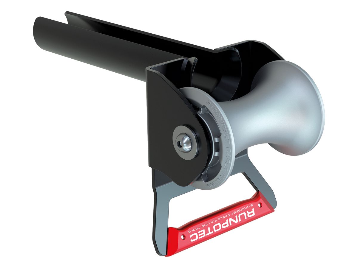 Kabelumlenkrolle Runpotec Ø90mm Ø40mm 4500kg Aluminium