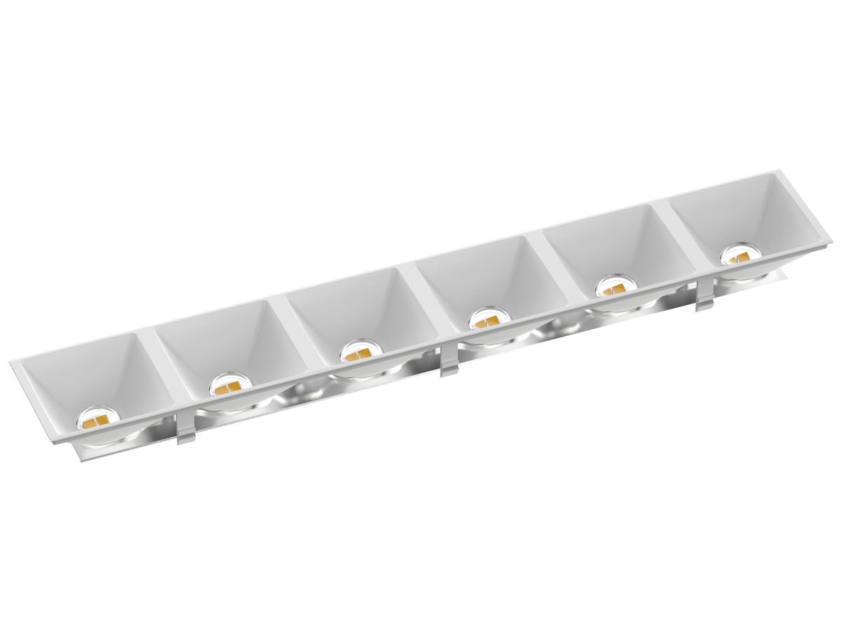 LED-Reflektormodul Sylvania Otao Linear 3000/4000K 80° 285×50mm weiss 4 Stk