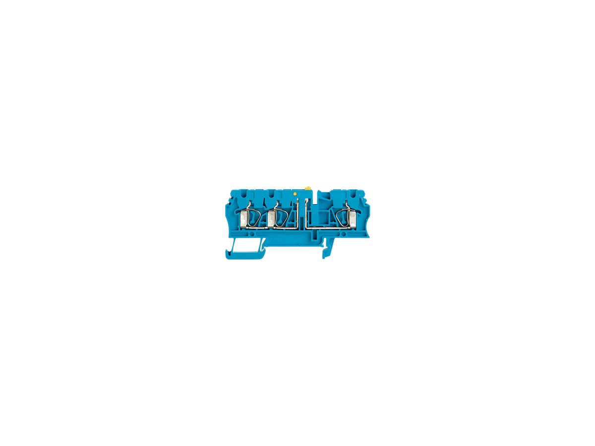 Messtrenn-Reihenklemme Weidmüller ZTR 2.5/3AN Zugfeder 2.5mm² TS35 blau