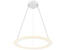 LED-Pendelleuchte SLV ONE FLAT 23W 1900lm 927/930 DIM Ø600 weiss