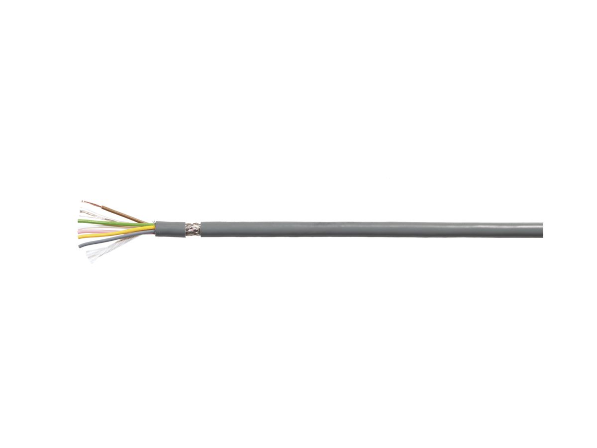 Steuerkabel LiYCY DIN 10×0.25mm² grau
