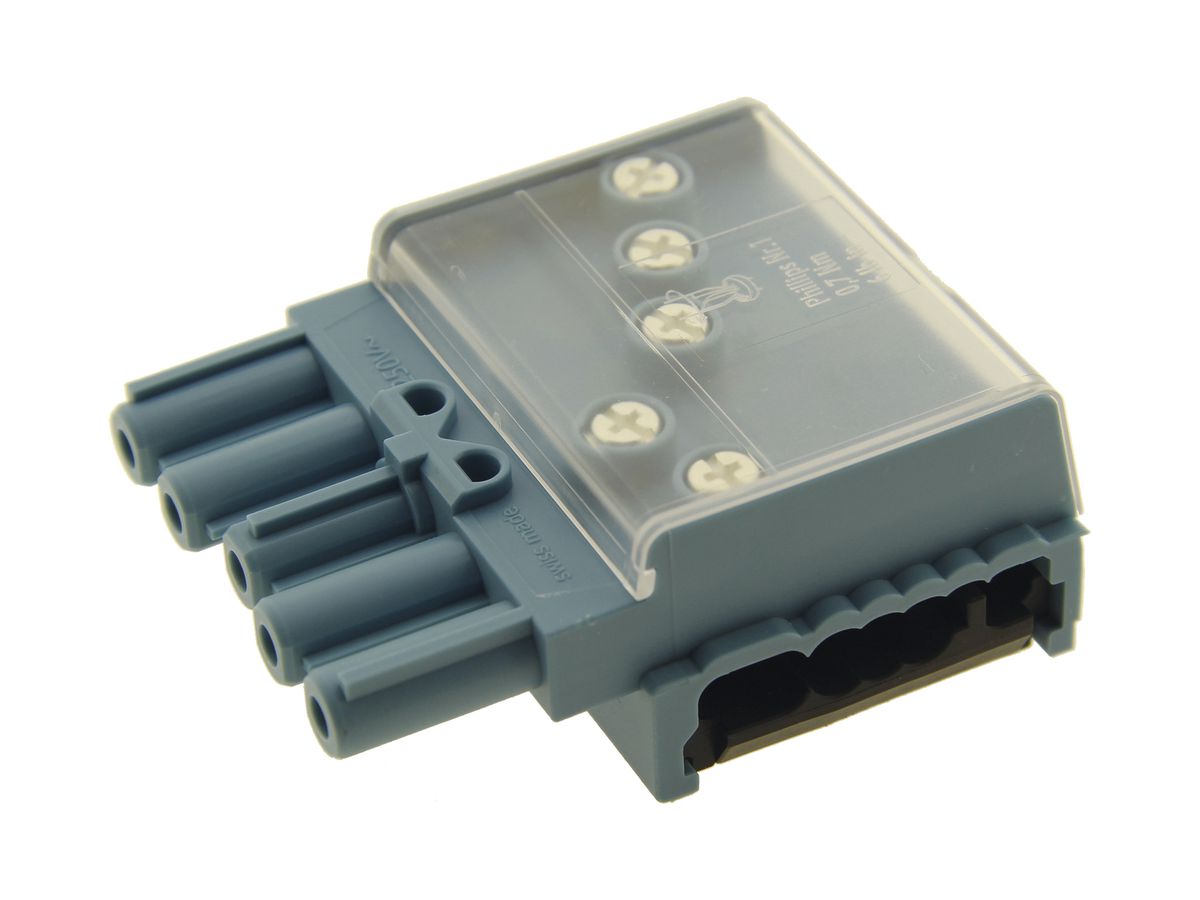 Abzweigdose Woertz für Flachkabel DALI 3×2.5+2×1.5mm² 5P (Bus) C2