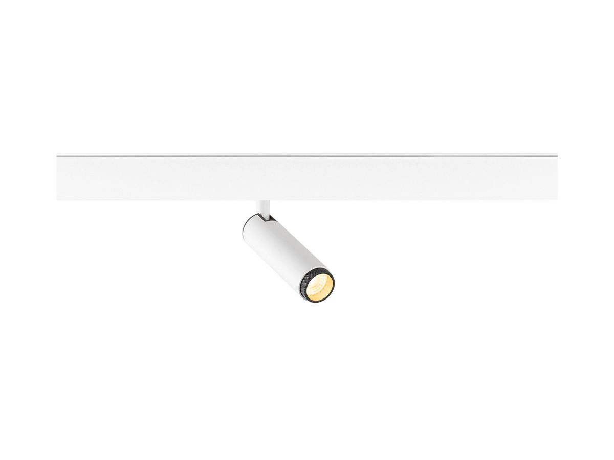 LED-Spot SLV GRIP S 10W 620lm 930 29° DALI 48V AD 180×30×67mm weiss