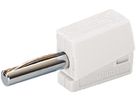 Bananenstecker 4mm WAGO weiss
