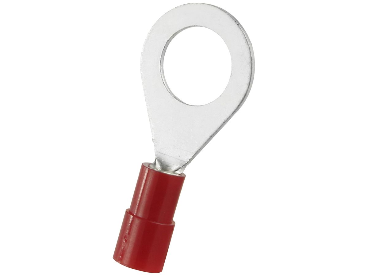 Quetschkabelschuh Ferratec Ringform M3 PC 0.5…1mm² rot