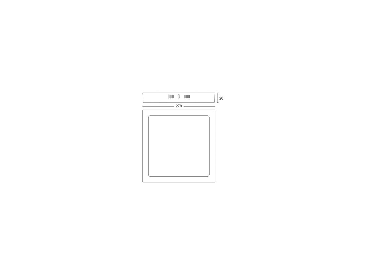 LED-Deckenleuchte Philips Twirly 17W 1900lm 4000K Ø347mm weiss