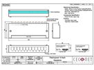Patchpanel CeCoNet 12-Port, Keystone, leer