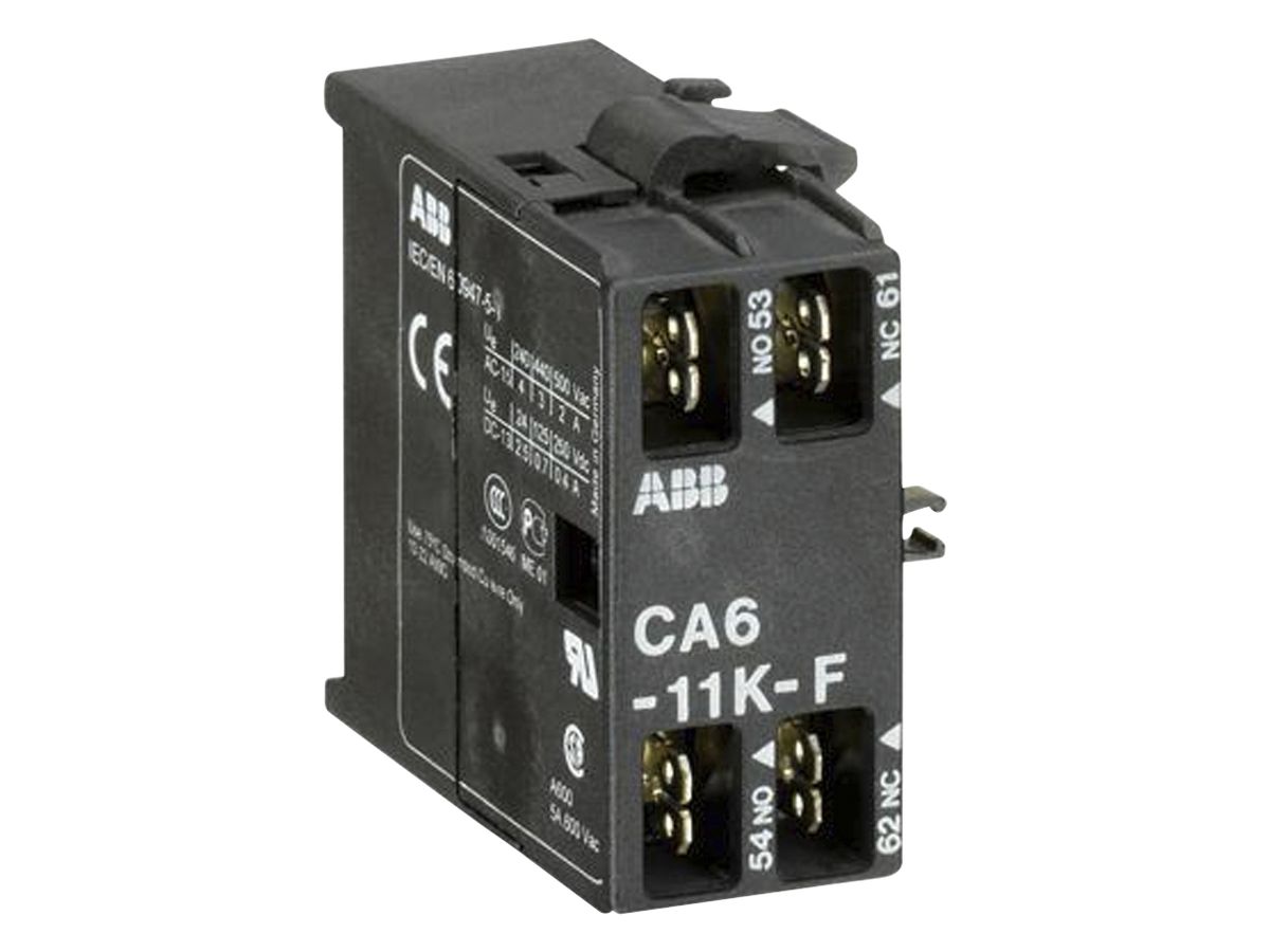 Hilfskontaktblock ABB CA6-11M 1S+1Ö