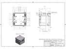 Aluminiumgehäuse SWIB ENSTO AG 120×122×81mm IP66 grau