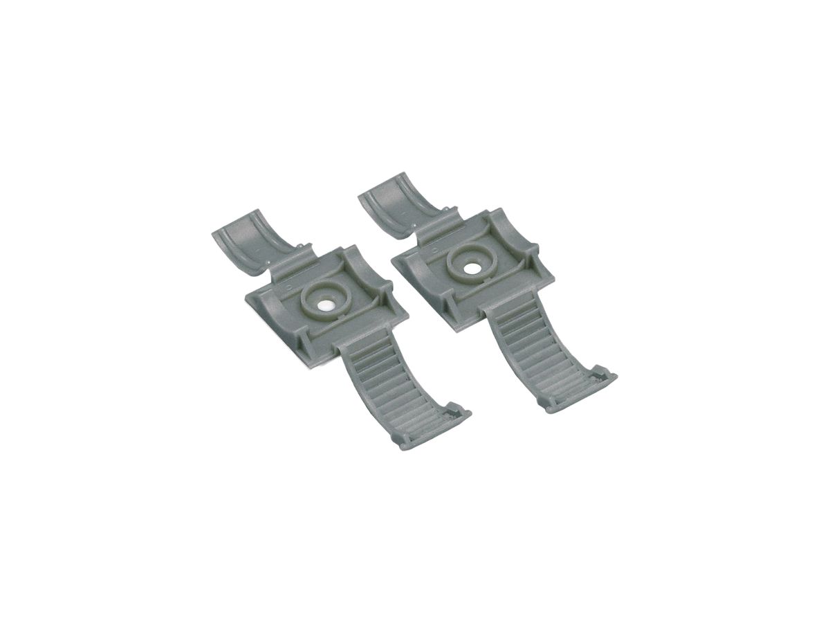 Kabelclip Panduit verstellbar Selbstklebende Rückseite Bündel 17.5mm grau