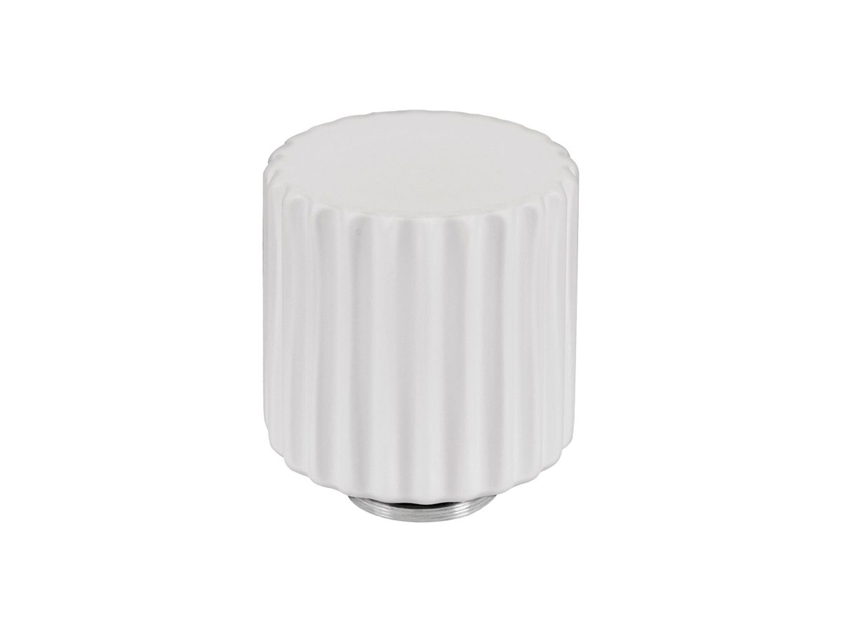 Schraubglas SLV VARYT Plissee opal Ø135mm weiss