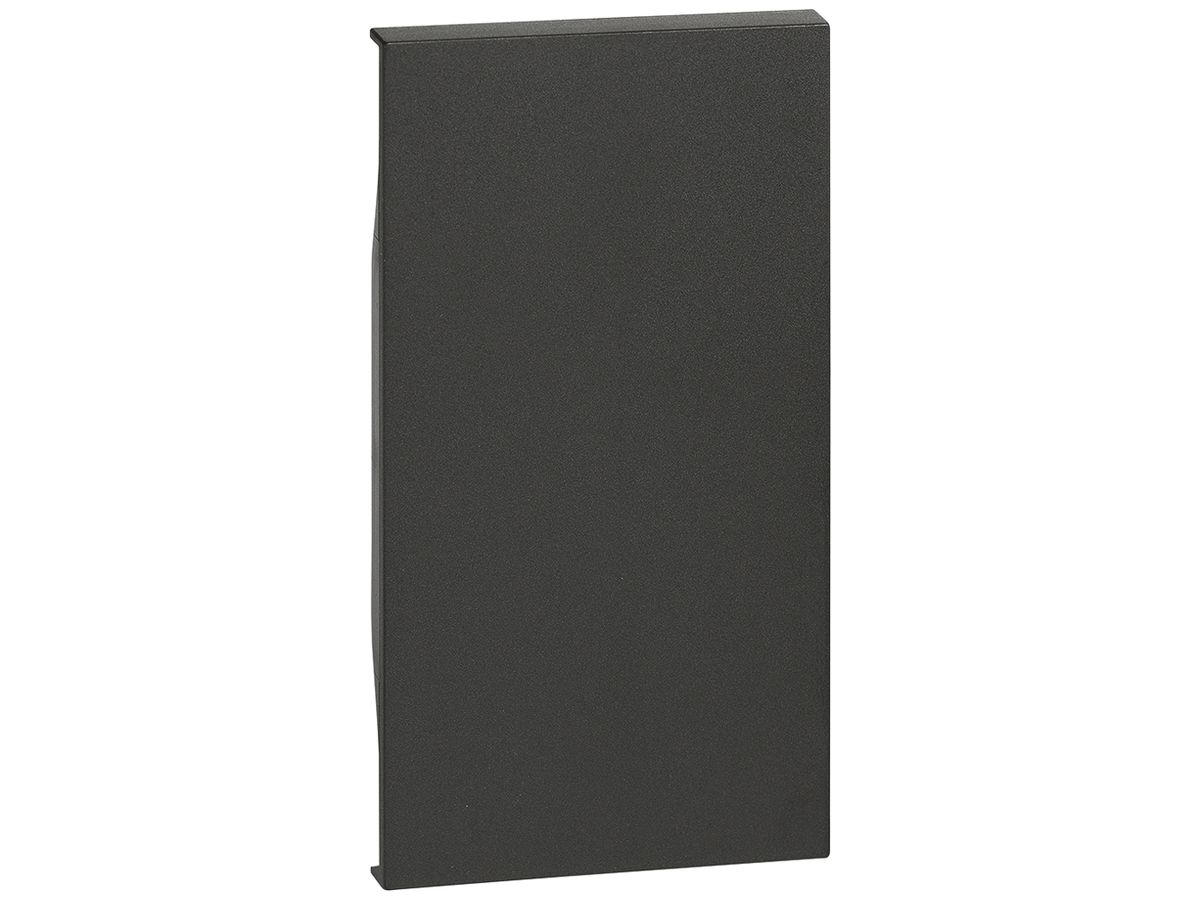 Blindabdeckung Living Now 2 Module für Blindmodul schwarz