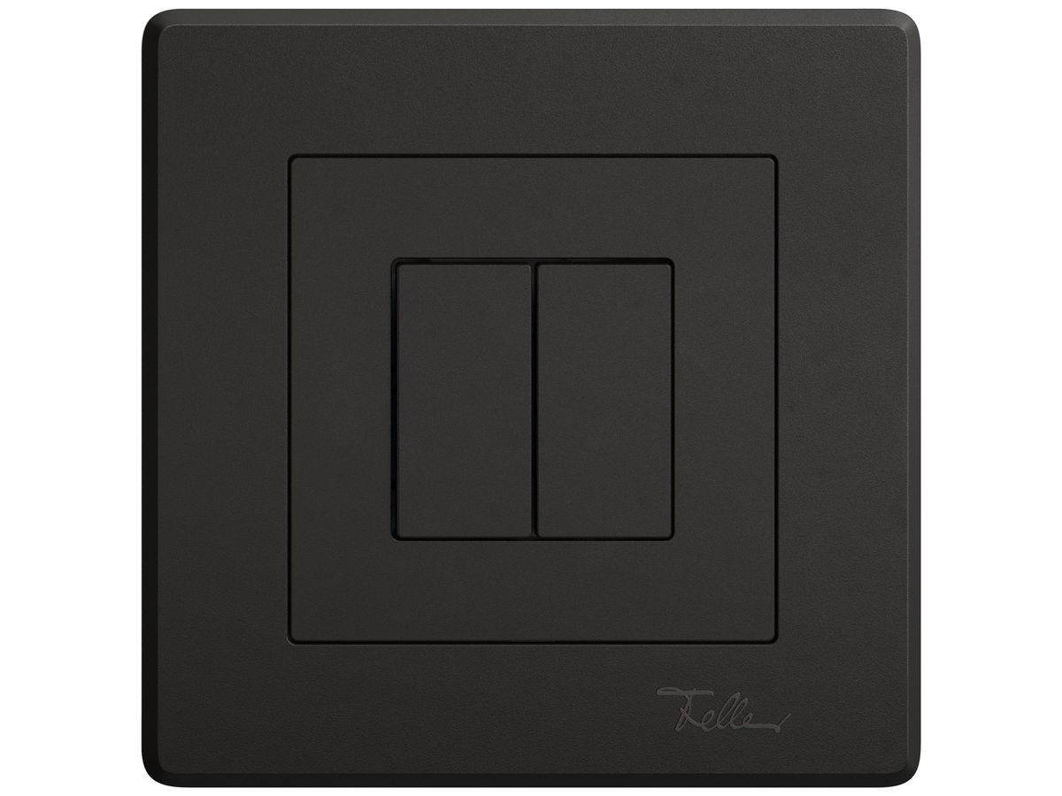 UP-Druckschalter EDIZIO.liv Wiser SNAPFIX® 2 Kanal 2 Tasten sz