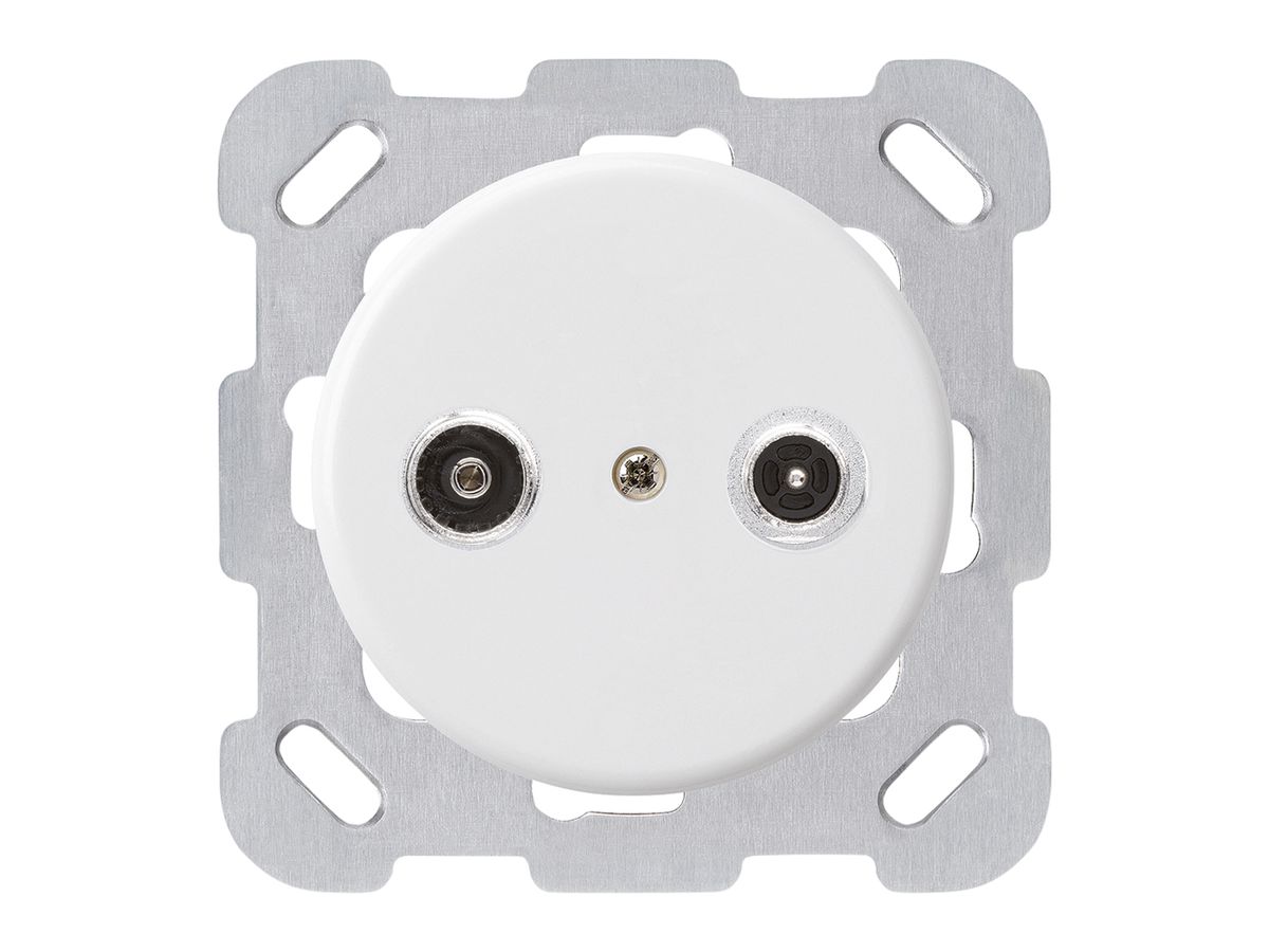 UP-Antennendose basico TV-R Bauart B 14dB 2GHz weiss