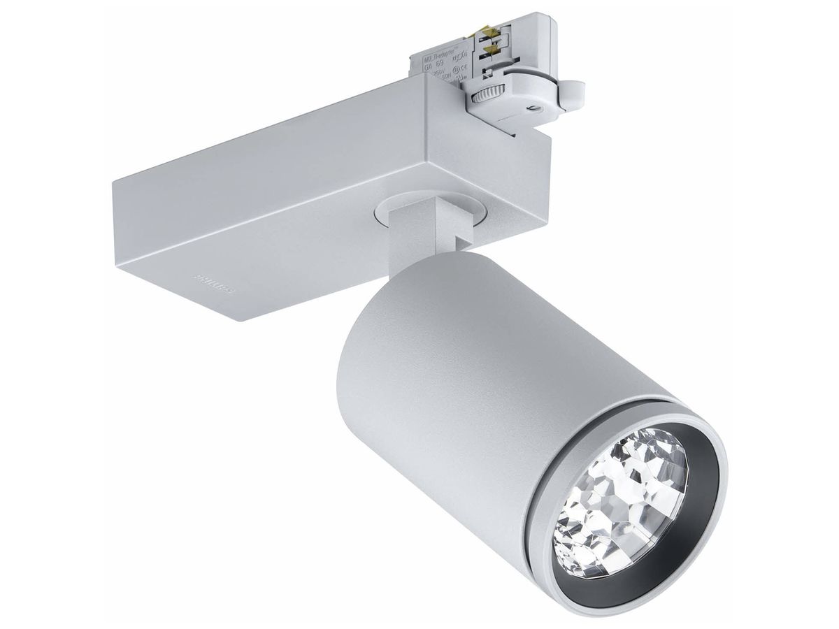 LED-Spotleuchte Philips ST770T für Schiene, 830, 4900lm, 24° silber