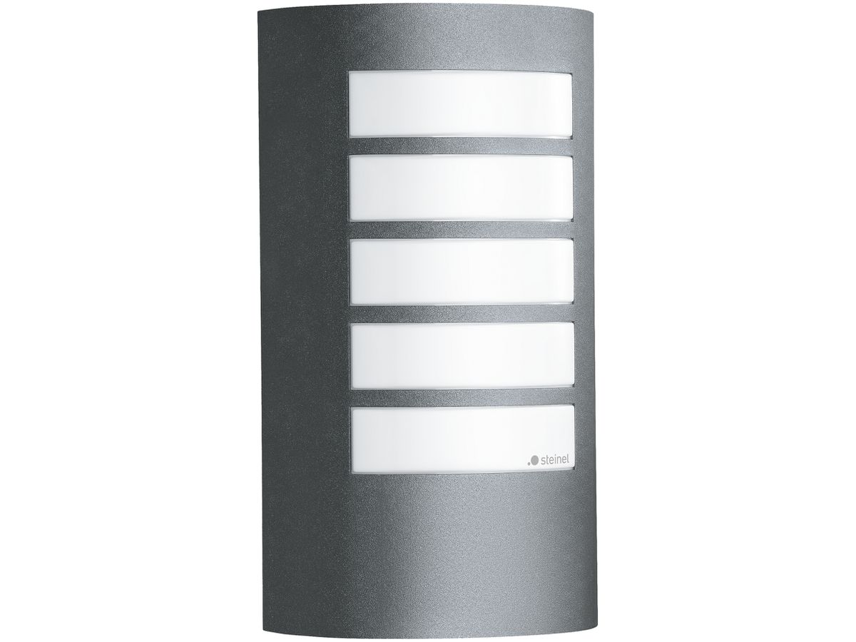 Wandleuchte Steinel L 12 M E27 60W IP44 108×155×272mm anthrazit