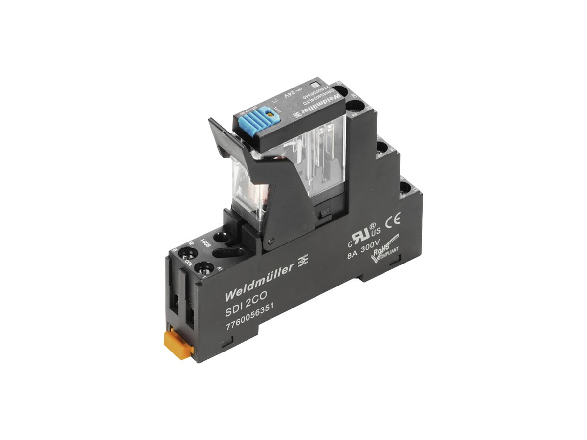 Relais WM DRIKIT LD/PB 1CO AgSnO2 43.2…52.8VDC 10A/250VAC