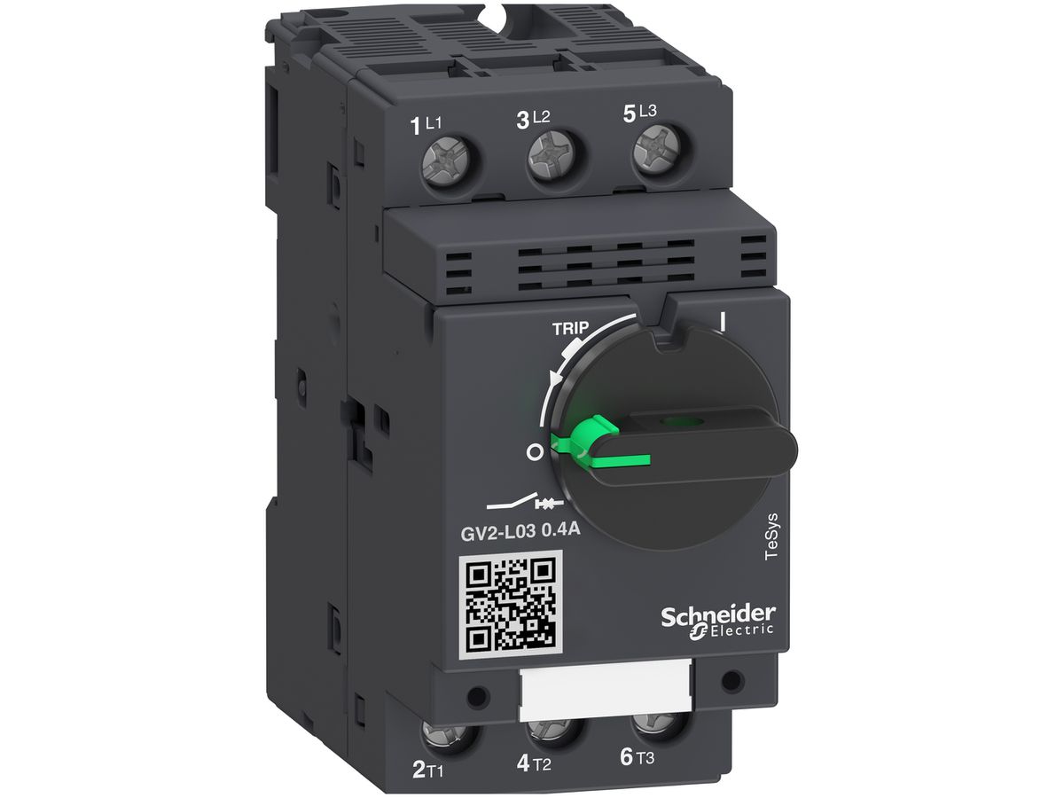 Motorschutzschalter Schneider Electric GV2-L 0.4A