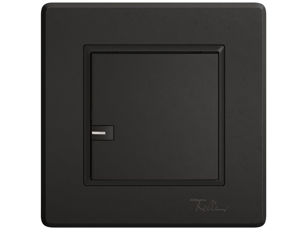 UP-KNX-Taster RGB EDIZIO.liv SNAPFIX® Temperaturfüh.RGB-LED 1×T 1-Tbed.sz