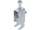 Schnellverleger BET 2056 H-Fuss Kunststoff 8…12mm 2×Kabel Stahl tfZn