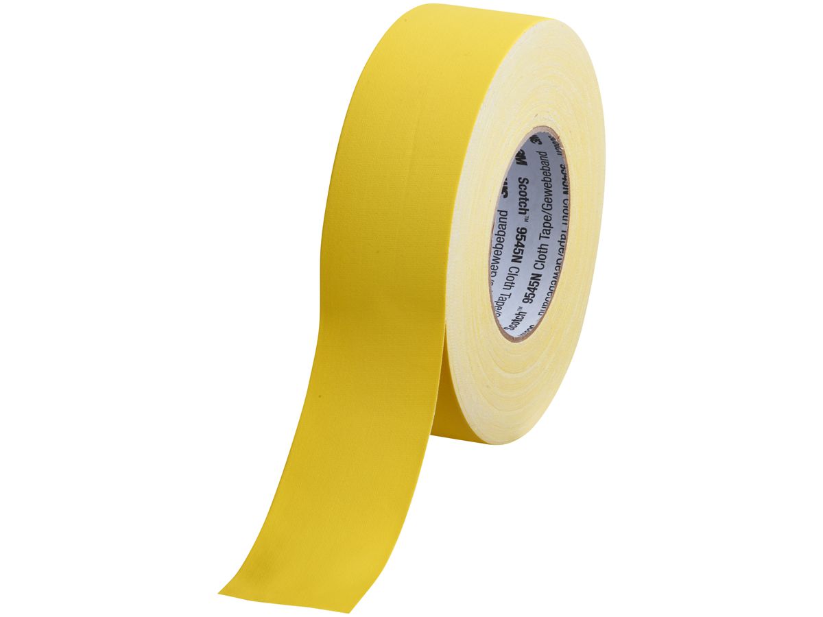 Gewebeband imprägniert Scotchlok 50mm×50m gelb