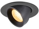 EB-LED-Spot SLV NUMINOS GIMBLE XS 6.9W 950lm 3000K MB DALI DIM Ø80×57mm sz