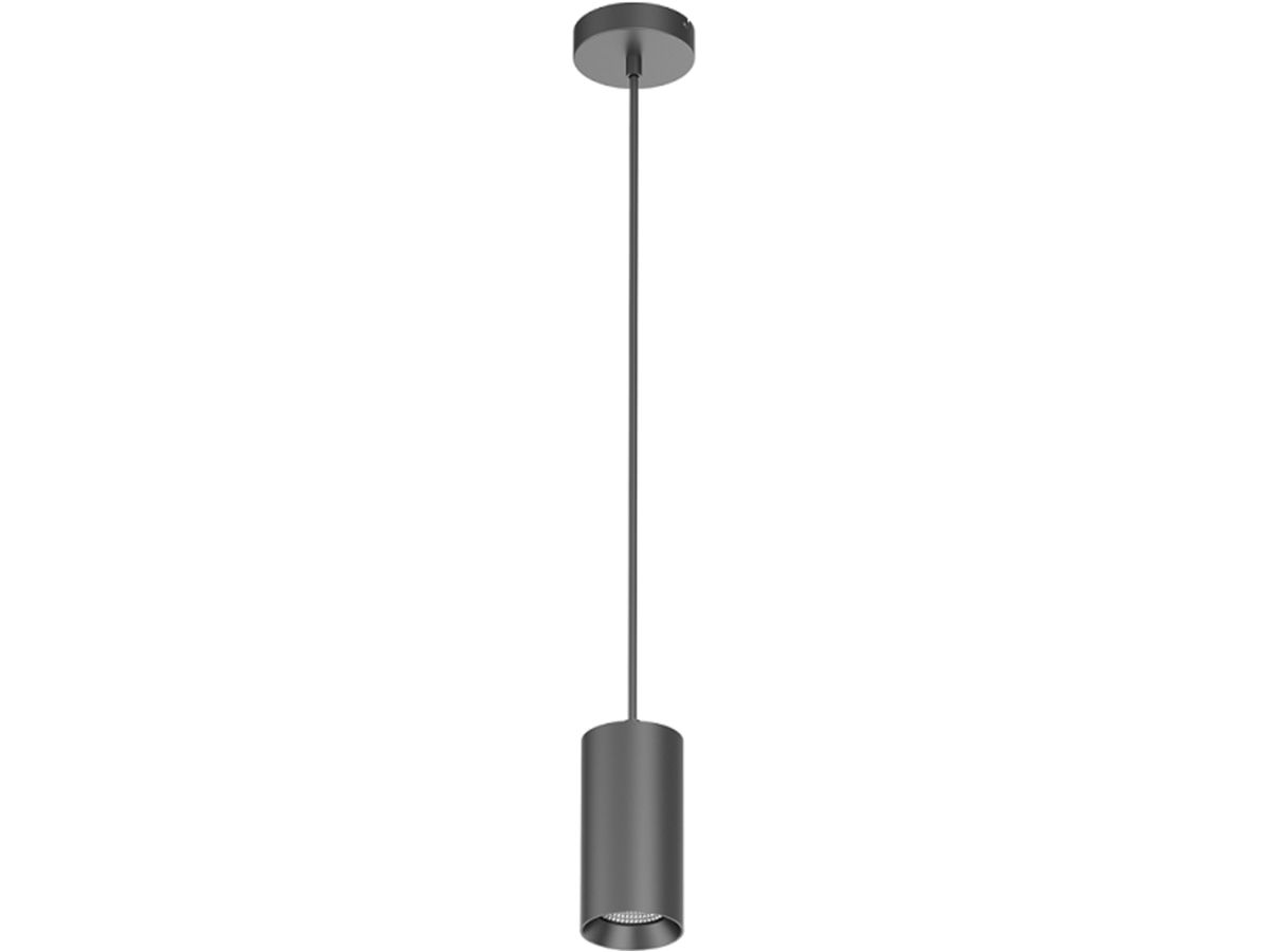 Abhängeset DOTLUX für SLIMvario, Rosette Ø100×41mm, schwarz