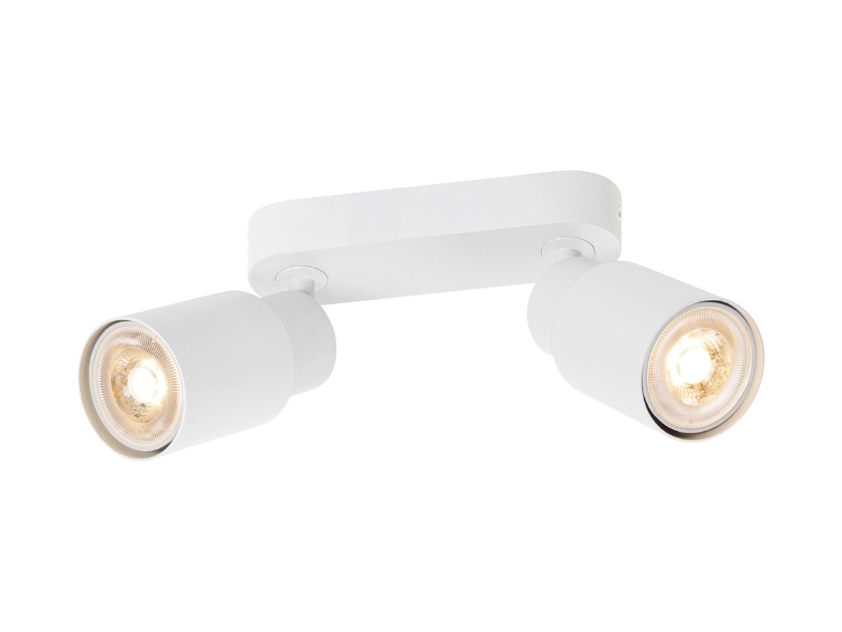 Spot SLV PURI 2.0 Tube CW GU10 2×6W DIM 150×42×138mm weiss